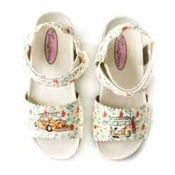 Miss Goody 2 Shoes MISS LOVE BUG WHITE ANTIQUE