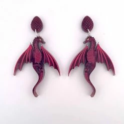 WINTERSHEART FIERY DRAGON EARRINGS