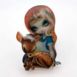 WINTERSHEART ALICE AND THE FAWN BROOCH