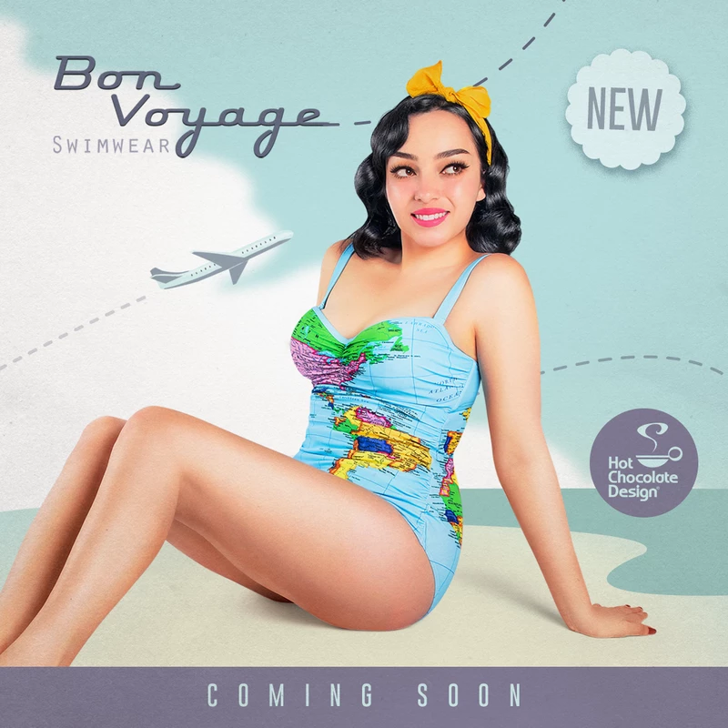 HOT CHOCOLATE DESIGN BON VOYAGE SWIMWEAR 7 HOT CHOCOLATE DESIGN BON VOYAGE SWIMWEAR - Image 6