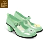 HOT CHOCOLATE DESIGN CALL ME IN MINT -Shoes Sales Call Me Womens Mid Heels 3 4 menta 800x