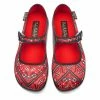 HOT CHOCOLATE DESIGN BANDANA -Shoes Sales Chocolaticas Bandana womens Mary Jane Flat Front 800x
