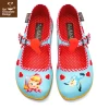 HOT CHOCOLATE DESIGN BE MINE -Shoes Sales Chocolaticas Be Mine womens Mary Jane Flat Front 800x