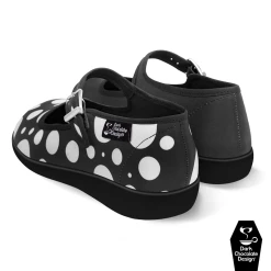HOT CHOCOLATE DESIGN BLACK MOOSH -Shoes Sales Chocolaticas Black Moosh womens Mary Jane Flat Back 800x