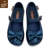 HOT CHOCOLATE DESIGN BLUE DIAMOND -Shoes Sales Chocolaticas Blue Diamond womens Mary Jane Flat Front 800x