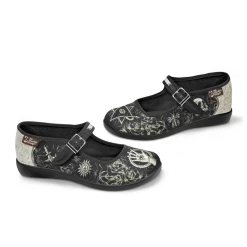 HOT CHOCOLATE DESIGN ESOTERIC -Shoes Sales Chocolaticas Esoteric womens Mary Jane Flat Side 800x