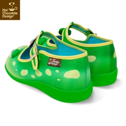 HOT CHOCOLATE DESIGN FROGGY 10 HOT CHOCOLATE DESIGN FROGGY -Shoes Sales Chocolaticas FROGGY womens Mary Jane Flat Back 800x