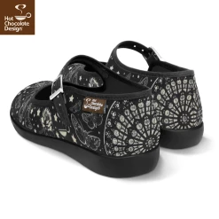 HOT CHOCOLATE DESIGN FALLEN ANGELS MJ's -Shoes Sales Chocolaticas Fallen Angels womens Mary Jane Flat Back 800x