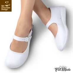 HOT CHOCOLATE DESIGN FAN MADE -Shoes Sales Chocolaticas Fan Made womens Mary Jane Flat Legs 2 800x