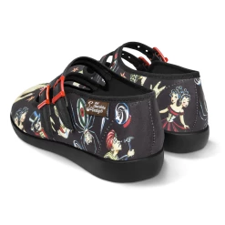 HOT CHOCOLATE DESIGN FREAKSHOW 2 -Shoes Sales Chocolaticas Freak Show womens Mary Jane Flat Back 800x