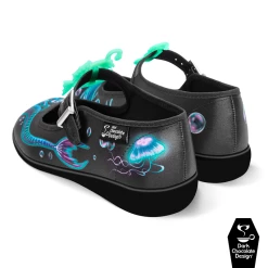 HOT CHOCOLATE DESIGN PHANTOM MERMAIDS -Shoes Sales Chocolaticas Marmaid Phantom womens Mary Jane Flat Back 800x