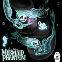 HOT CHOCOLATE DESIGN PHANTOM MERMAIDS -Shoes Sales Chocolaticas Marmaid Phantom womens Mary Jane Flat Cuadro 800x