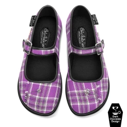 HOT CHOCOLATE DESIGN PURPLE TARTAN