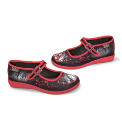 HOT CHOCOLATE DESIGN RIDING HOOD -Shoes Sales Chocolaticas Riding Hood womens Mary Jane Flat Side 800x
