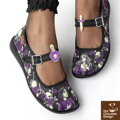 HOT CHOCOLATE DESIGN ROMEO & JULIET -Shoes Sales Chocolaticas Romeo And Juliet womens Mary Jane Flat Legs Copy 800x