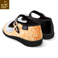 HOT CHOCOLATE DESIGN SHAKESPEARE -Shoes Sales Chocolaticas SHAKESPEARE womens Mary Jane Flat Back 800x