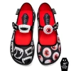 HOT CHOCOLATE DESIGN SPOOKY TOYS 2 HOT CHOCOLATE DESIGN SPOOKY TOYS -Shoes Sales Chocolaticas Spooky Toys womens Mary Jane Flat Front 800x