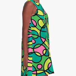 Miss Goody 2 Shoes CIRCLING CIRCLES A-LINE DRESS -Shoes Sales CirclingCirclesSide 800x