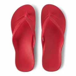 ARCHIES ARCH SUPPORT THONGS - CORAL