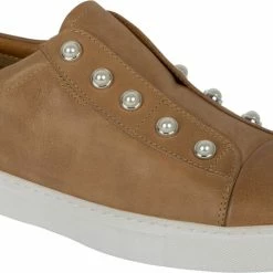 HINAKO PEARL SHOE - LIGHT TAN Last Pair Size 41 / US 10