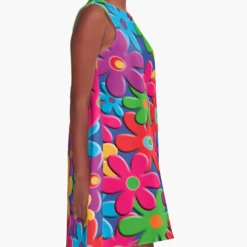 Miss Goody 2 Shoes FLOWER LOVE A-LINE DRESS 9 Miss Goody 2 Shoes FLOWER LOVE A-LINE DRESS -Shoes Sales FlowerLoveSide 800x