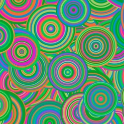 Miss Goody 2 Shoes PSYCHEDELIC A-LINE DRESS 10 Miss Goody 2 Shoes PSYCHEDELIC A-LINE DRESS -Shoes Sales GreenCirclesMaterial 800x