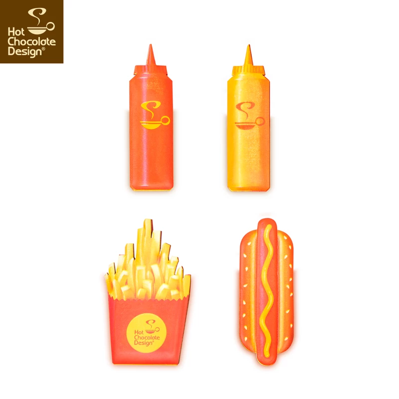 HOT CHOCOLATE DESIGN HOT DOG 5 HOT CHOCOLATE DESIGN HOT DOG - Image 3