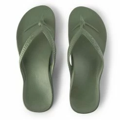 ARCHIES ARCH SUPPORT THONGS - KHAKI