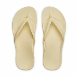 ARCHIES ARCH SUPPORT THONGS - LEMON