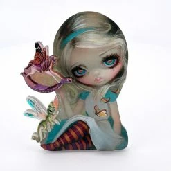 WINTERSHEART LOOKING GLASS INSECTS BROOCH