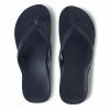 ARCHIES ARCH SUPPORT THONGS - NAVY -Shoes Sales Navy1 800x