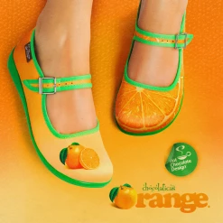 HOT CHOCOLATE DESIGN ORANGE -Shoes Sales Orange Cuadrado 800x