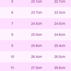 RAINBOWS AND FAIRIES SAPPHIRE -Shoes Sales SizingGuide 2db5804b f41d 494c afc4 0295c1936f45 800x