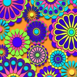 Miss Goody 2 Shoes SPIRAL FLOWERS A-LINE DRESS 9 Miss Goody 2 Shoes SPIRAL FLOWERS A-LINE DRESS -Shoes Sales SpiralFlowersMaterial 800x