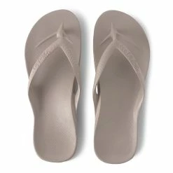 ARCHIES ARCH SUPPORT THONGS - TAUPE
