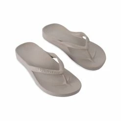 ARCHIES ARCH SUPPORT THONGS - TAUPE -Shoes Sales Taupe7 800x