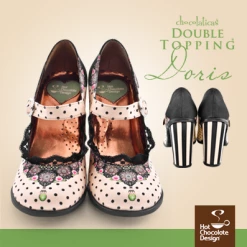 HOT CHOCOLATE DESIGN DORIS -Shoes Sales TimeLine doris2 800x