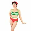 HOT CHOCOLATE DESIGN WATERMELON 2-PIECE BIKINI 1 HOT CHOCOLATE DESIGN WATERMELON 2-PIECE BIKINI -Shoes Sales Watermelon swimwear women model1 800x