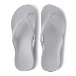ARCHIES ARCH SUPPORT THONGS - WHITE