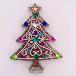 WINTERSHEART CHRISTMAS TREE GINGERBREAD BROOCH
