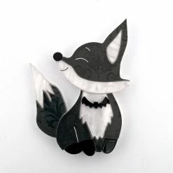 WINTERSHEART LOUIS THE BAT FOX BROOCH