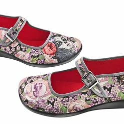 HOT CHOCOLATE DESIGN FLORA LA MUERTE -Shoes Sales chocolaticas flats flora 800x