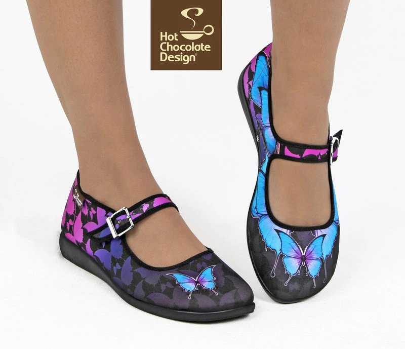 HOT CHOCOLATE DESIGN DARK BUTTERFLY 4 HOT CHOCOLATE DESIGN DARK BUTTERFLY - Image 2