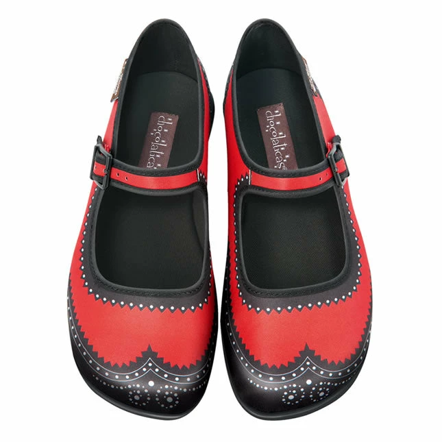 HOT CHOCOLATE DESIGN CLASSIC BROGUE CARMINE 3 HOT CHOCOLATE DESIGN CLASSIC BROGUE CARMINE