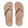 ARCHIES ARCH SUPPORT THONGS - TAN