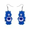 ERSTWILDER WHAT'S UP, GRUMPY BEAR? - EARRINGS